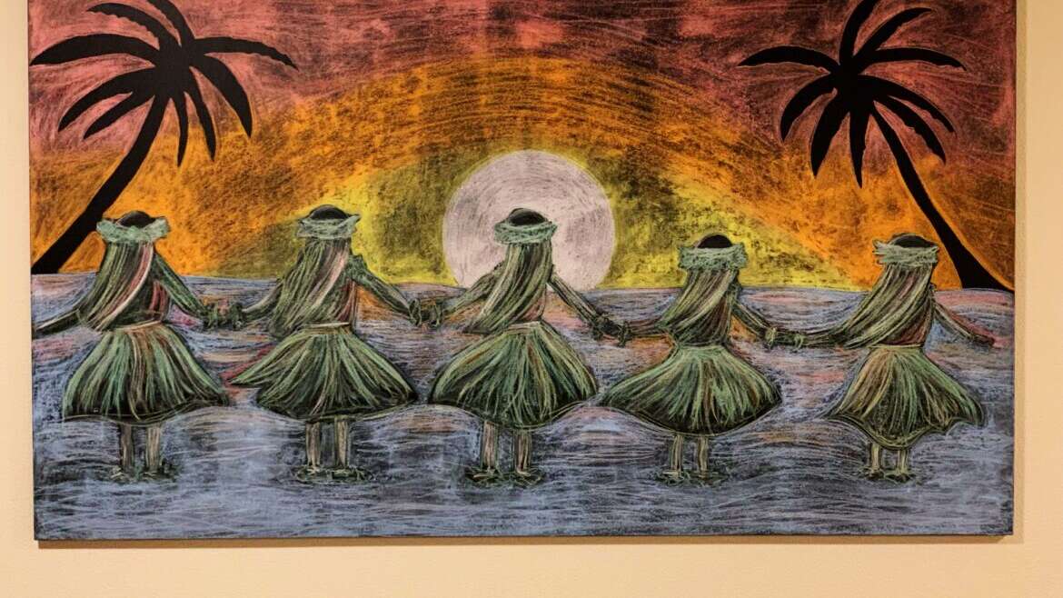 Hawaiianischer Tanz in der Ilima Oase